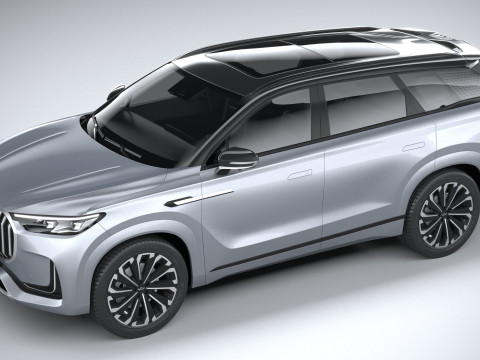Chery Tiggo 9 2025 3Dモデル