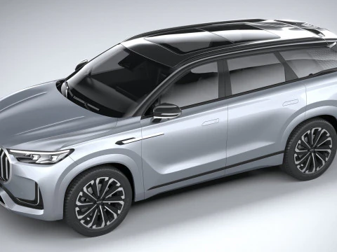 Chery Tiggo 9 2025 3D Model
