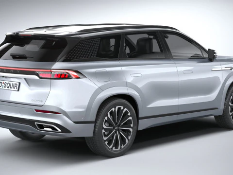 Chery Tiggo 9 2025 3D Model