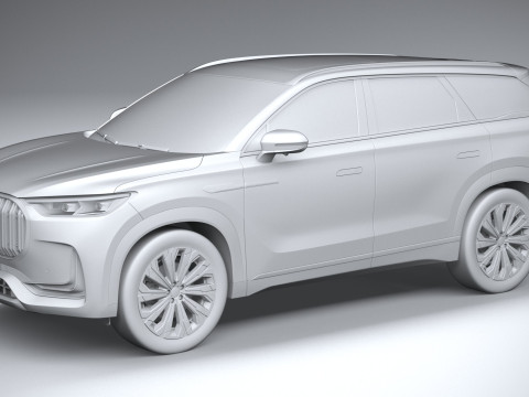 Chery Tiggo 9 2025 3Dモデル