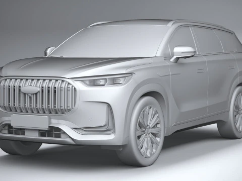 Chery Tiggo 9 2025 3D Model