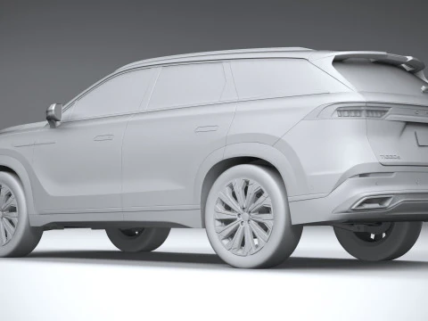 Chery Tiggo 9 2025 3D Model