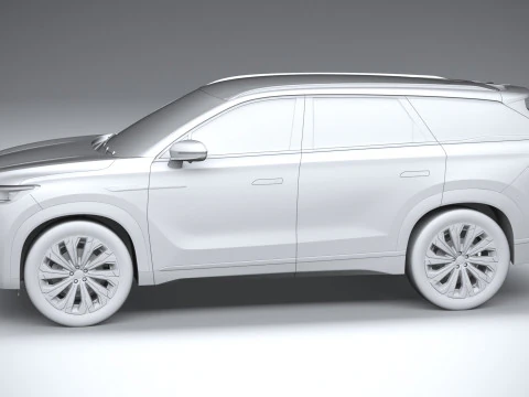 Chery Tiggo 9 2025 3D Model