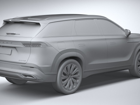 Chery Tiggo 9 2025 3Dモデル