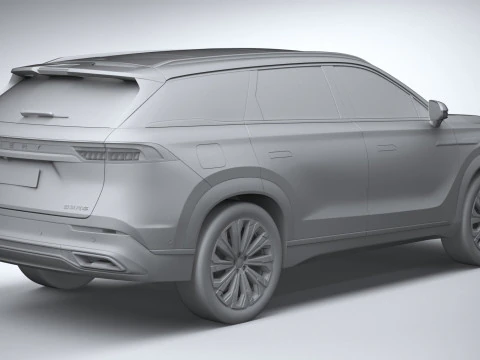 Chery Tiggo 9 2025 3D Model