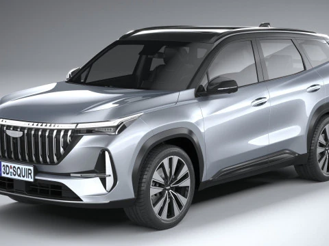 Geely Boyue L 2026 3D Model