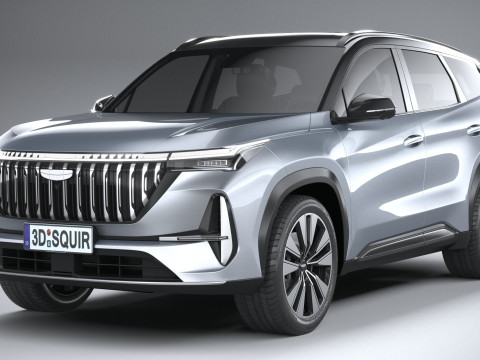Geely Boyue L 2026 Modelo 3D