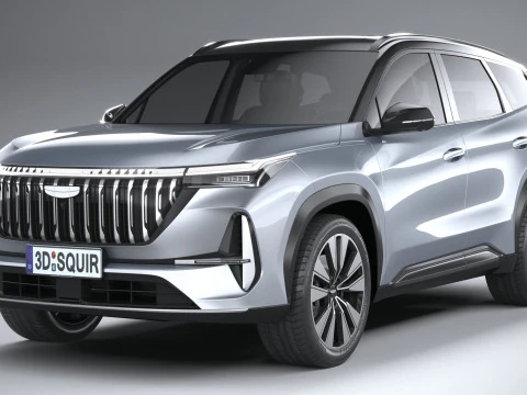 Geely Boyue L 2026 3D Model