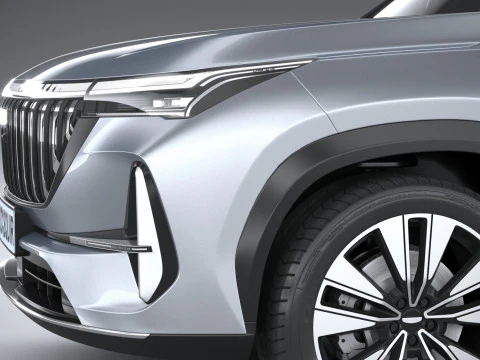 Geely Boyue L 2026 3D Model