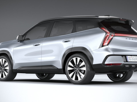 Geely Boyue L 2026 Modelo 3D