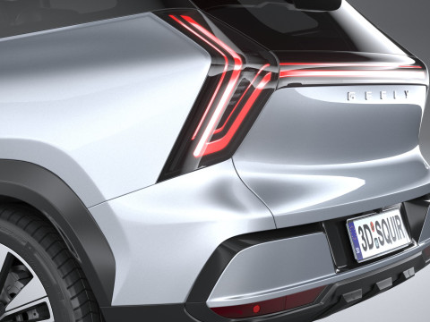Geely Boyue L 2026 Modelo 3D