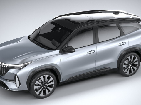 Geely Boyue L 2026 Modelo 3D