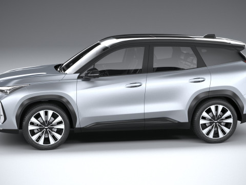 Geely Boyue L 2026 Modelo 3D