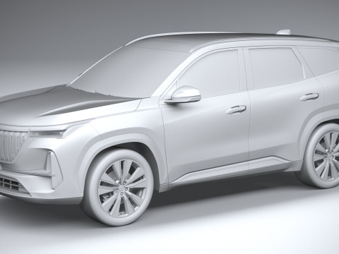 Geely Boyue L 2026 Modelo 3D