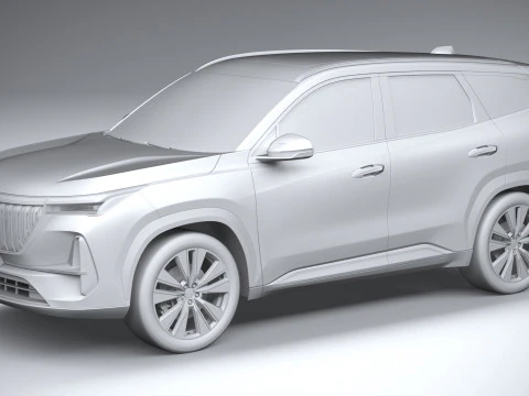 Geely Boyue L 2026 3D Model