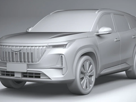 Geely Boyue L 2026 3D Model