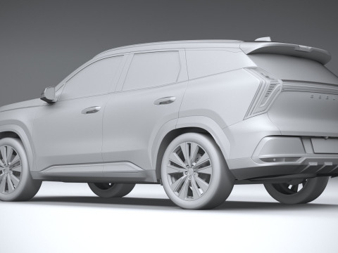 Geely Boyue L 2026 Modelo 3D