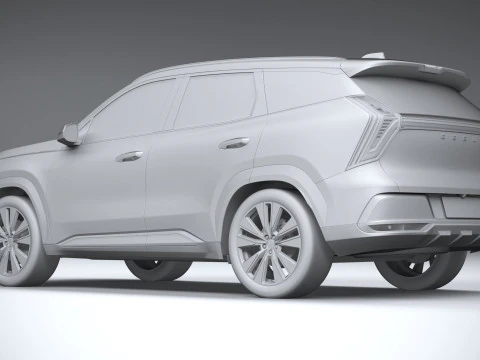 Geely Boyue L 2026 3D Model