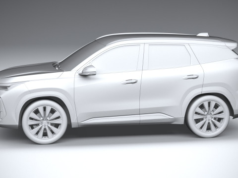Geely Boyue L 2026 Modelo 3D