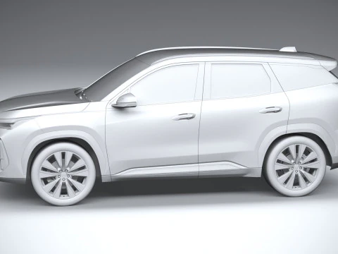 Geely Boyue L 2026 3D Model
