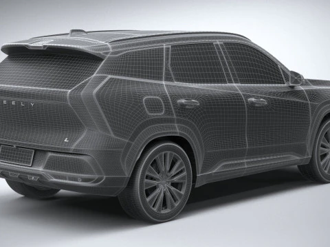 Geely Boyue L 2026 3D Model