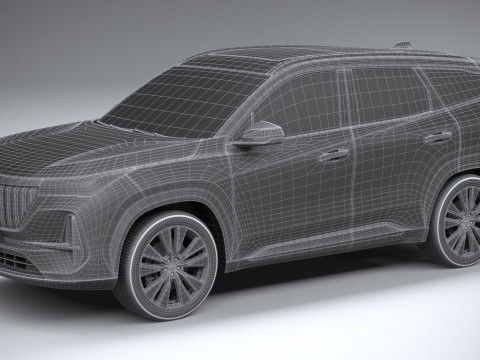 Geely Boyue L 2026 Modelo 3D