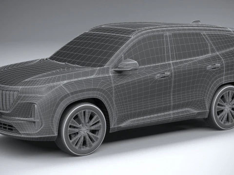 Geely Boyue L 2026 3D Model