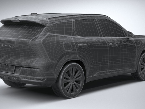Geely Boyue L 2026 Modelo 3D