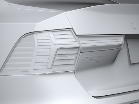 Volvo S90 2026 Modelo 3D