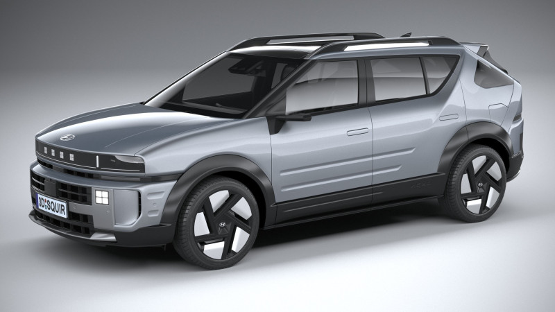 Hyundai Nexo 2026 3D-Modell .c4d .max .obj .3ds .fbx .stl .blend