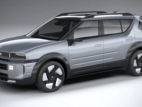 Hyundai Nexo2026 Modello 3D