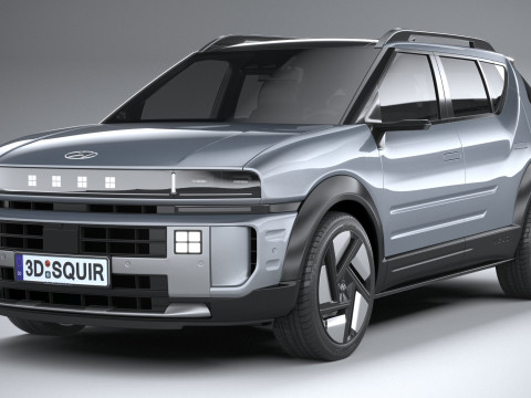Hyundai Nexo 2026 3D-Modell