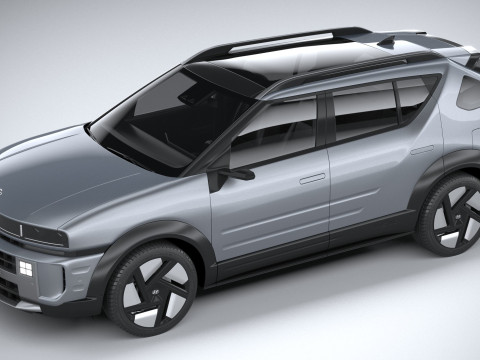 Hyundai Nexo 2026 3D-Modell