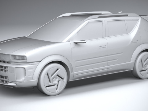Hyundai Nexo 2026 3D-Modell