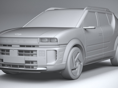 Hyundai Nexo 2026 3D-Modell