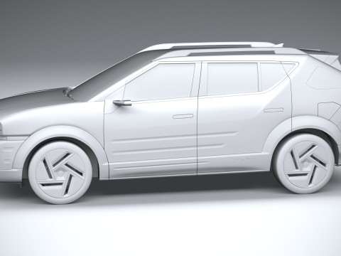 Hyundai Nexo 2026 3D-Modell