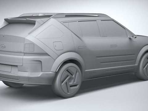 Hyundai Nexo 2026 3D-Modell