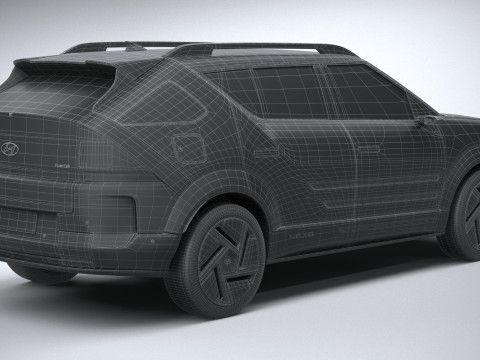 Hyundai Nexo 2026 3D-Modell