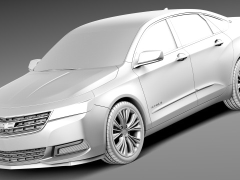 Chevrolet Impala 2013 Model 3D