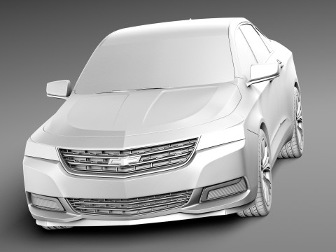 Chevrolet Impala 2013 Model 3D