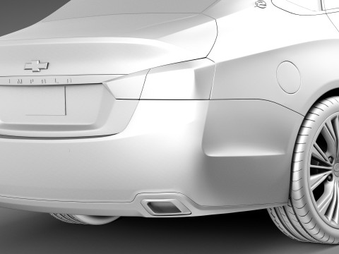 Chevrolet Impala 2013 Model 3D