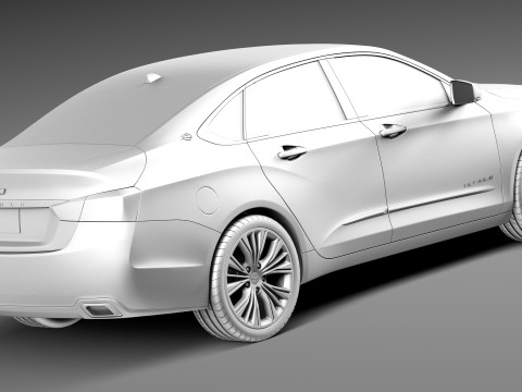 Chevrolet Impala 2013 Model 3D