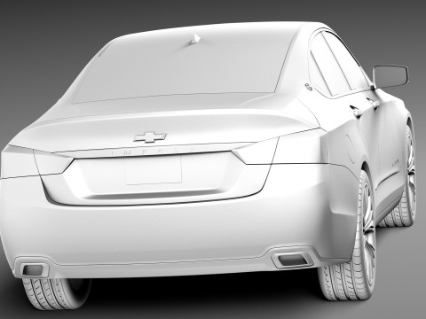Chevrolet Impala 2013 Model 3D