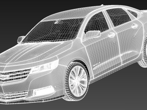 Chevrolet Impala 2013 Model 3D