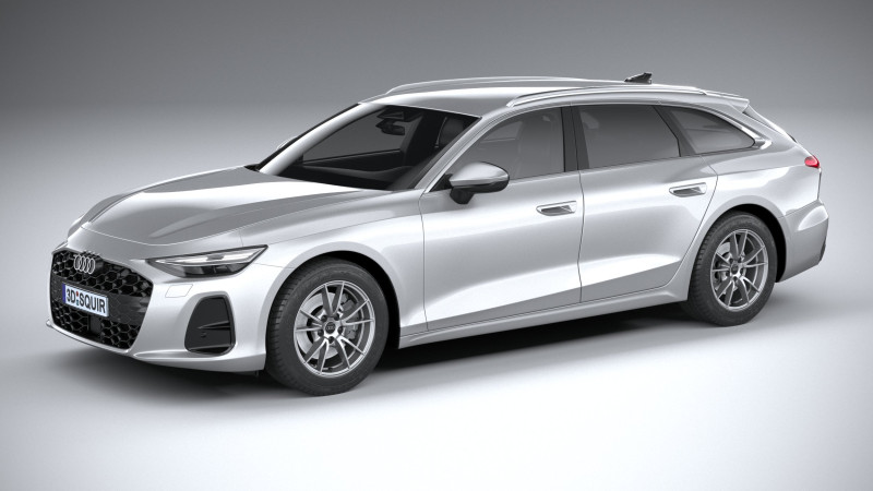 Audi A6 Avant Regular 2026 Modello 3D .c4d .max .obj .3ds .fbx .stl .blend