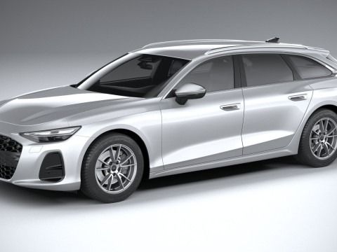 Audi A6 Avant Regular 2026 Model 3D