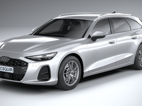 Audi A6 Avant Regular 2026 Modello 3D
