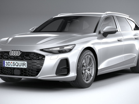 Audi A6 Avant Regular 2026 Modello 3D