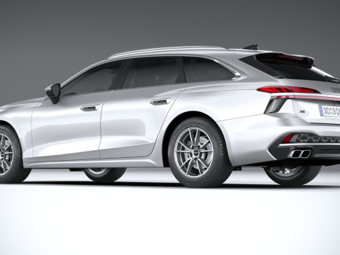 Audi A6 Avant Regular 2026 Modello 3D