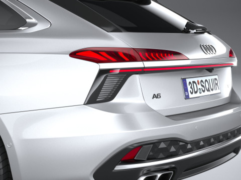 Audi A6 Avant Regular 2026 Modello 3D